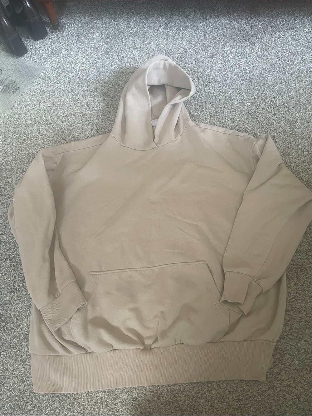 H&M Oversized Beige Hoodie